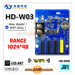 HD-W03 Running Text Controller Card | 512 x 48 - Wifi Only