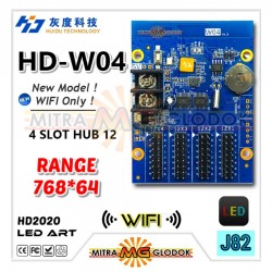 HD-W04 Running Text Controller Card | 512 x 64 - Wifi Only