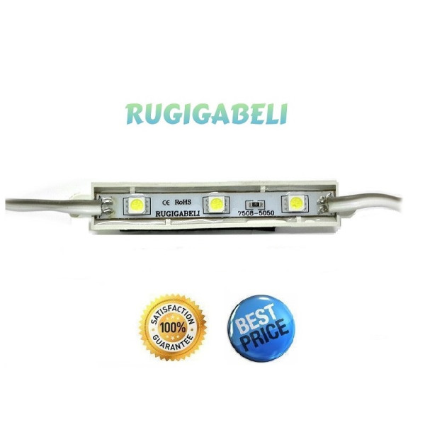 LED Module Rugigabeli China SMD 5050 | 3 Mata - Putih